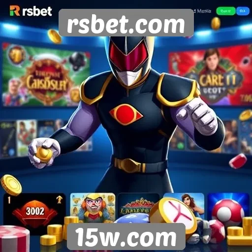 Variedade de jogos disponíveis no rsbet.com